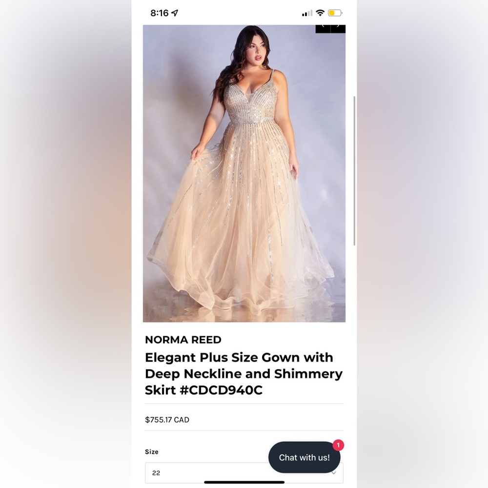Norma reed prom dress
